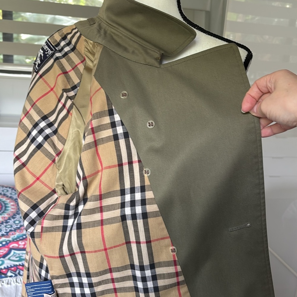 Vintage Burberrys Heavyweight Check-Lined Raincoat / Trench – Pristine - Picture 8 of 13